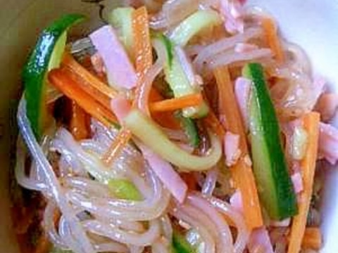 お鍋1つで簡単☆デパ地下のお惣菜みたいな春雨サラダ